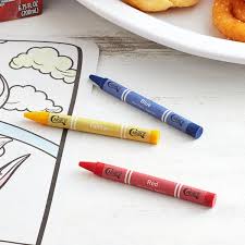 CRAYONS / 3 PACK / CELLO WRAPPED (1,000/CS)
