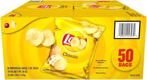 LAYS / REGULAR / 1 OZ BAGS (50/PACK)