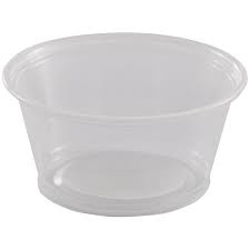 3.25 OZ PORTION CUP / EMPRESS  / CLEAR (50/50/2500)