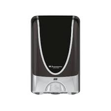 DEB DISPENSER / TOUCH FREE / BLACK WITH CHROME (EACH)