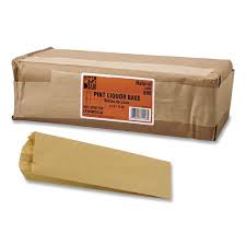 PINT-SIZED BROWN PAPER BAG / 35 LBS (500/BNDL)