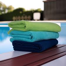 RYOTEI ECONOMY POOL TOWEL / 36 X 68 / NAVY BLUE / 12.75 LBS