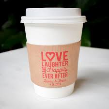 PAPER HOT CUP SLEEVE / COFFEE  PRINT (10/100/1,000)