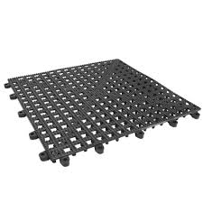 INTERLOCKING SHELF MAT (BLACK)