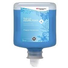 DEB REFRESH,  ANTIBAC FOAM HAND WASH, 1 LITER (6/CS)