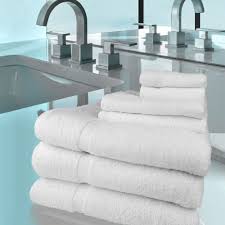 GANESH CLASSIC CAM BORDER WASH CLOTHS 12X12 100% COTTON