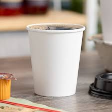 8 OZ PAPER HOT CUP / WHITE (20 /50/1,000)