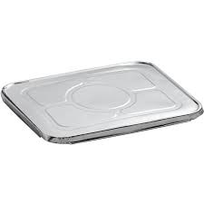 FOIL STEAM TABLE PAN LID / HALF SIZE (100/CS)