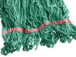 16 OZ / LOOPED END / GREEN RAY ON BLEND MOP HEAD [EACH]