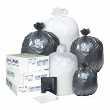 24 X 33 / 12-16 GAL. / HIGH-DENSITY / CLEAR / 6 MIC.