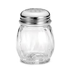 6 OZ SWIRL SHAKER WITH PERFORATED TOP