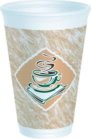 16X16G / 16 OZ DART CAFE G FOAM CUP (40/25/1,000)