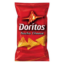DORITOS, NACHO CHEESE, 1 OZ BAGS, 50 PER CASE