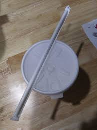 5 3/4" SLIM WHITE WRAPPED SIP  STRAW (24/500/12,000)