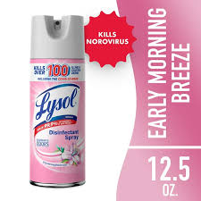 LYSOL / DISINFECTANT SPRAY / EARLY MORNING BREEZE / 12.5
