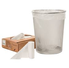 24 X 33 / 12-16 GAL. / HIGH DENSITY / CLEAR / 8 MIC