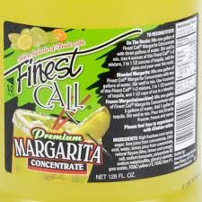 MARGARITA CONCENTRATE DRINK MI X / FINEST CALL / GALLON (4/CS