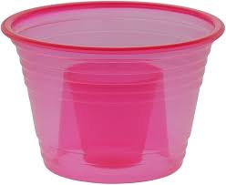 BOMBSHOTZ CUP - NEON RED | 50/ SLV, 10 SLV/CS