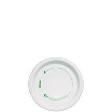 6" BIO PLATE / 1 COMP / 500 PER CASE [CASE]