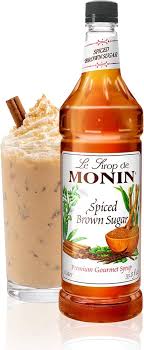 SPICED BROWN SUGAR / MONIN / 1 LITER / (4/CS)