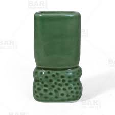 BARCONIC TIKI DRINKWARE / SHOT / GREEN / 2 OZ (EACH)
