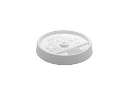 8UL / SIP THRU LIDS, FITS 6-10OZ CUPS, WHITE