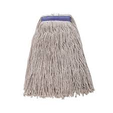 MOP HEAD / CUT END / WHITE / MEDIUM / 24 OZ / EACH