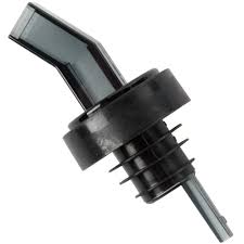SQUARE TIP SCREENED POURER / SMOKE / PACK OF 12