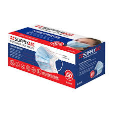 3 PLY DISPOSABLE PROTECTIVE FACE MASK (50/BOX)