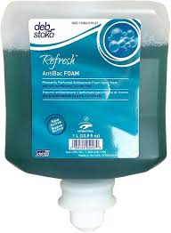 DEB REFRESH ANTIBACTERIAL FOAM SOAP / 1.2 LTR (3/CS)