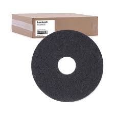 STRIPPING FLOOR PADS, 13" DIAMETER, BLACK (5/CS)