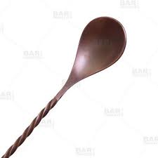 BARCONIC COPPER TRIDENT BAR SPOONS - 30 CM