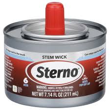 CHAFING FUEL / 6 HOUR / STEM WICK / 24 COUNT [CASE]