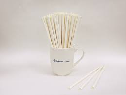 PAPER STRAW UNWRAPPED WHITE / BARCONIC BIODEGRADABLE - 7