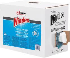 5 GAL WINDEX / GLASS CLEANER WITH AMMONIA-D / BAG IN BOX