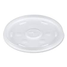 DART VENTED LID WHITE SLEEVE /  100 SINGLES