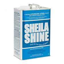 SHEILA SHINE / STAINLESS STEEL CLEANER & POLISH, 1GAL CAN