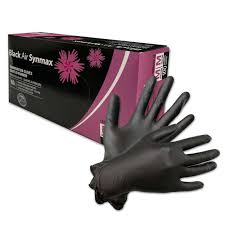SYNMAX SYNTHETIC NITRILE /  LARGE / BLACK / 100 PER BOX