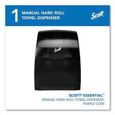 SCOTT / ESSENTIAL MANUAL HARD ROLL TOWEL DISPENSER, 13.06 X