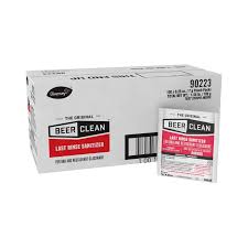 BEER CLEAN / BEER GLASS SANITIZER / POWDER PACK / .25
