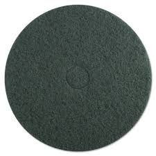 HEAVY-DUTY GREEN SCRUBBING FLOOR PADS / 20" DIAMETER