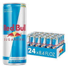 *RED BULL / SUGAR FREE / 8.4  OZ CANS / 24 PER CASE [CASE]