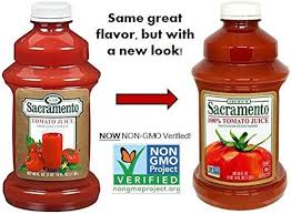 SACRAMENTO TOMATO JUICE / 46 OZ PLASTIC BOTTLE / 8 PER
