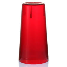 20 OZ RED STACKABLE PEBBLED TUMBLERS -12PK