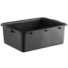 BUS TUB / BLACK  / 20 X 15 X 7 (EACH)