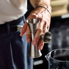 JAPANESE STYLE JIGGER / 1 OZ X 2 OZ / STAINLESS STEEL (EACH)