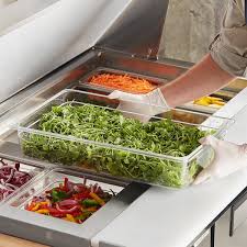 FULL SIZE / CLEAR / POLYCARBONATE FOOD PAN / 4"