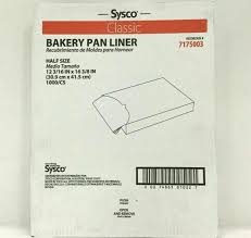 12 X 16 HALF SIZE PARCHMENT PAPER / PAN LINER (1,000/CS)