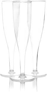 CHAMPAGNE FLUTE / 5 OZ / PLASTIC / ONE-PIECE (8/PACK)