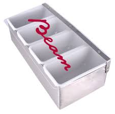 4 PINT CONDIMENT HOLDER FRUIT  TRAY / STAINLESS STEEL (EACH)